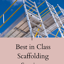 scaffolding essex